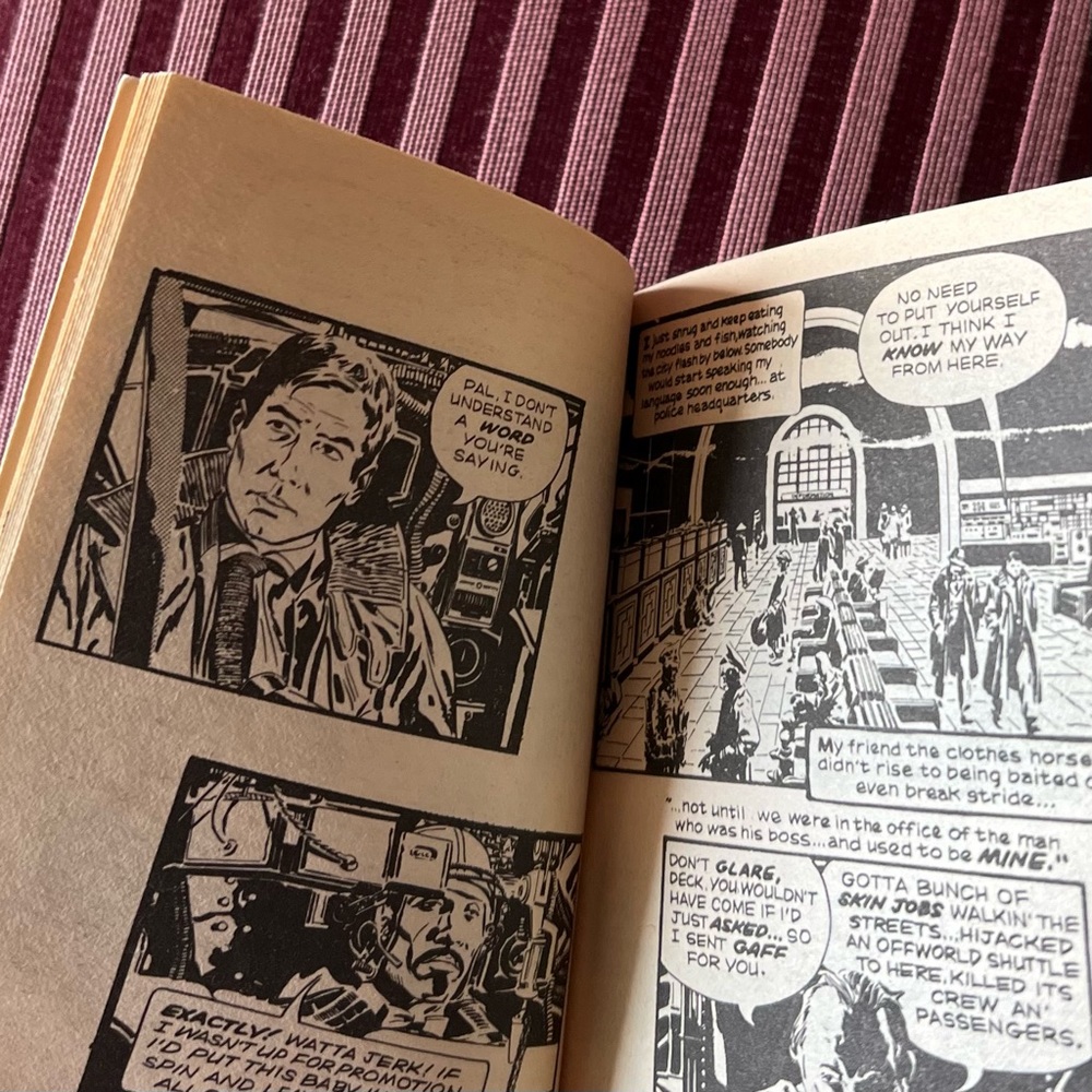 Vintage, First Edition 1982 Blade Runner Marvel illustrated paperback book - Picture 5 of 9
